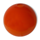 Orange glass globe for hanging lamp