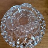 Baccarat Fruit Bowl Compotier In Molded Crystal