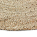 Round carpet in jute 70 cm