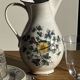 Large ceramic flower bouquet jug H23