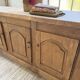 Rustic sideboard XXL 4m solid oak 1950