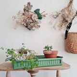 Green metal workshop drawer - tray