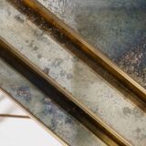 3 brass nesting tables