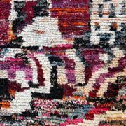Multicoloured Moroccan Berber rug for the living room.