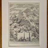 Lithograph on height 1920