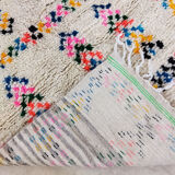 Handmade moroccan berber carpet 150 x 111 cm