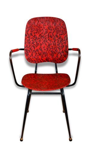 Fauteuil , circa 1950 , rouge