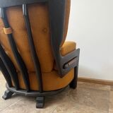 Guillerme et Chambron Oak 'Denis' Armchair