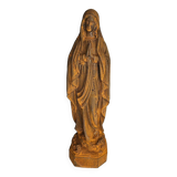 statue de la vierge en fonte