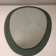 Double egg-shaped mirror, Italian design, 1960s / 1970s