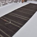 Oushak Black Vintage Kilim Rug Sku3823