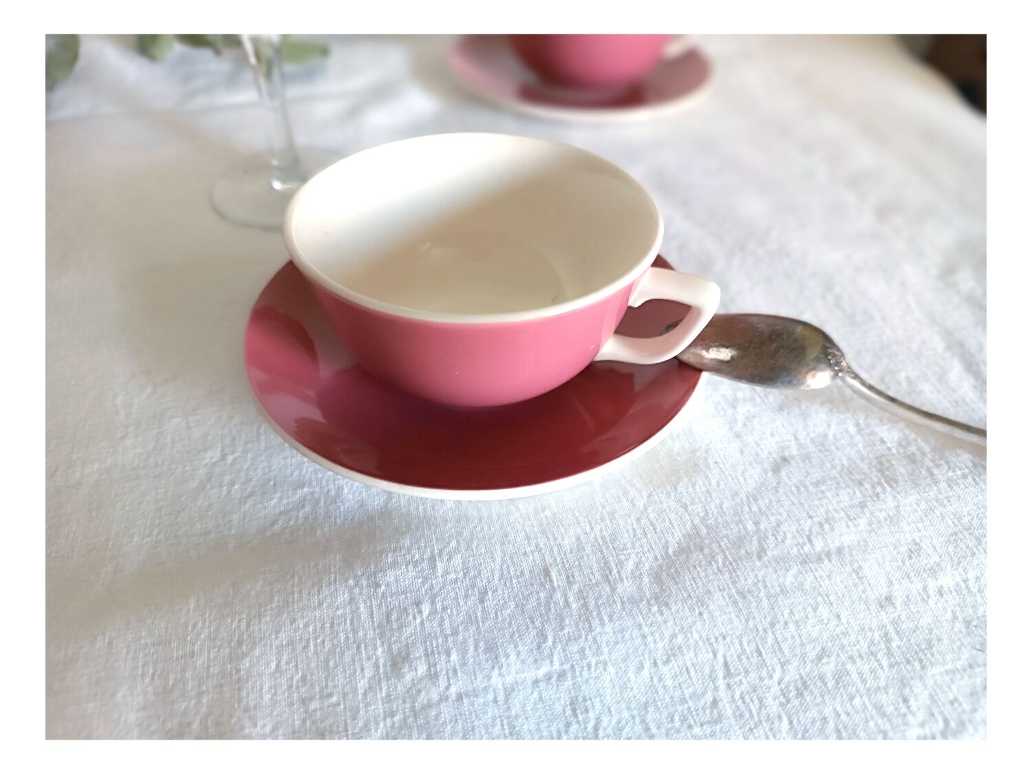 Ten cup rose tea service, Villeroy and boch