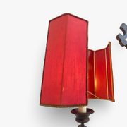 antique Art Nouveau floor lamp