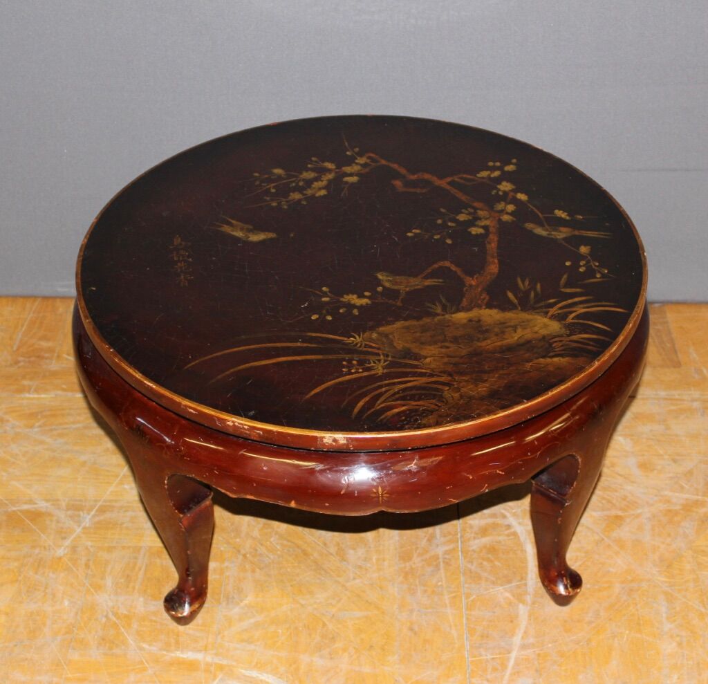 Chinese lask coffee table circa 1930