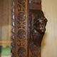 Pair of Victorian Jacobean Gothic Revival bookcases