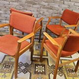 Set of 4 vintage Casala armchairs from 1970