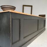 Antique victorian shop counter