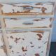 Mado chippy paint white sideboard