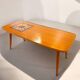 Table basse vintage scandinave
