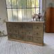 Green patina workshop furniture