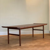 Table basse danoise palissandre de mi-siècle par Kurt 'stervig, Jason M’bler