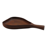 Large Teak Dish With Handle Midcentury 1960s