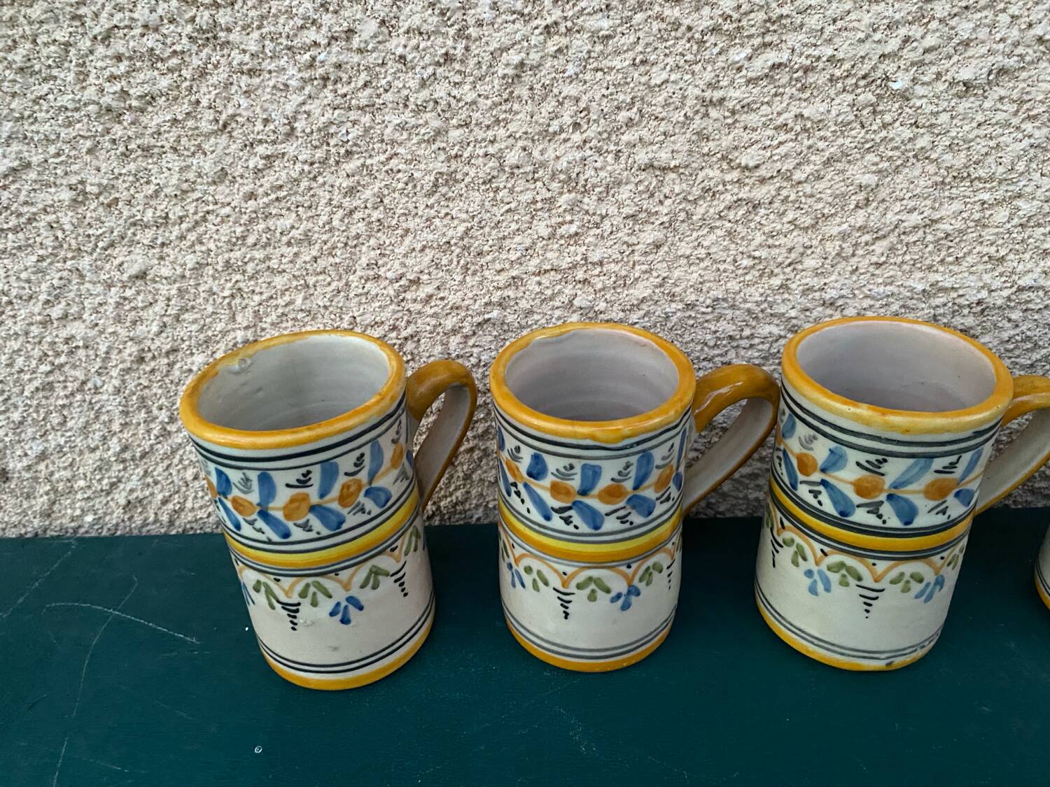 Lots of artisanal mugs