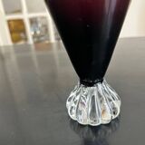 Italian glass vase 1960