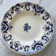 Lot de 4 assiettes creusés Longchamp Rouennais