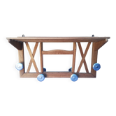 Oak coat rack