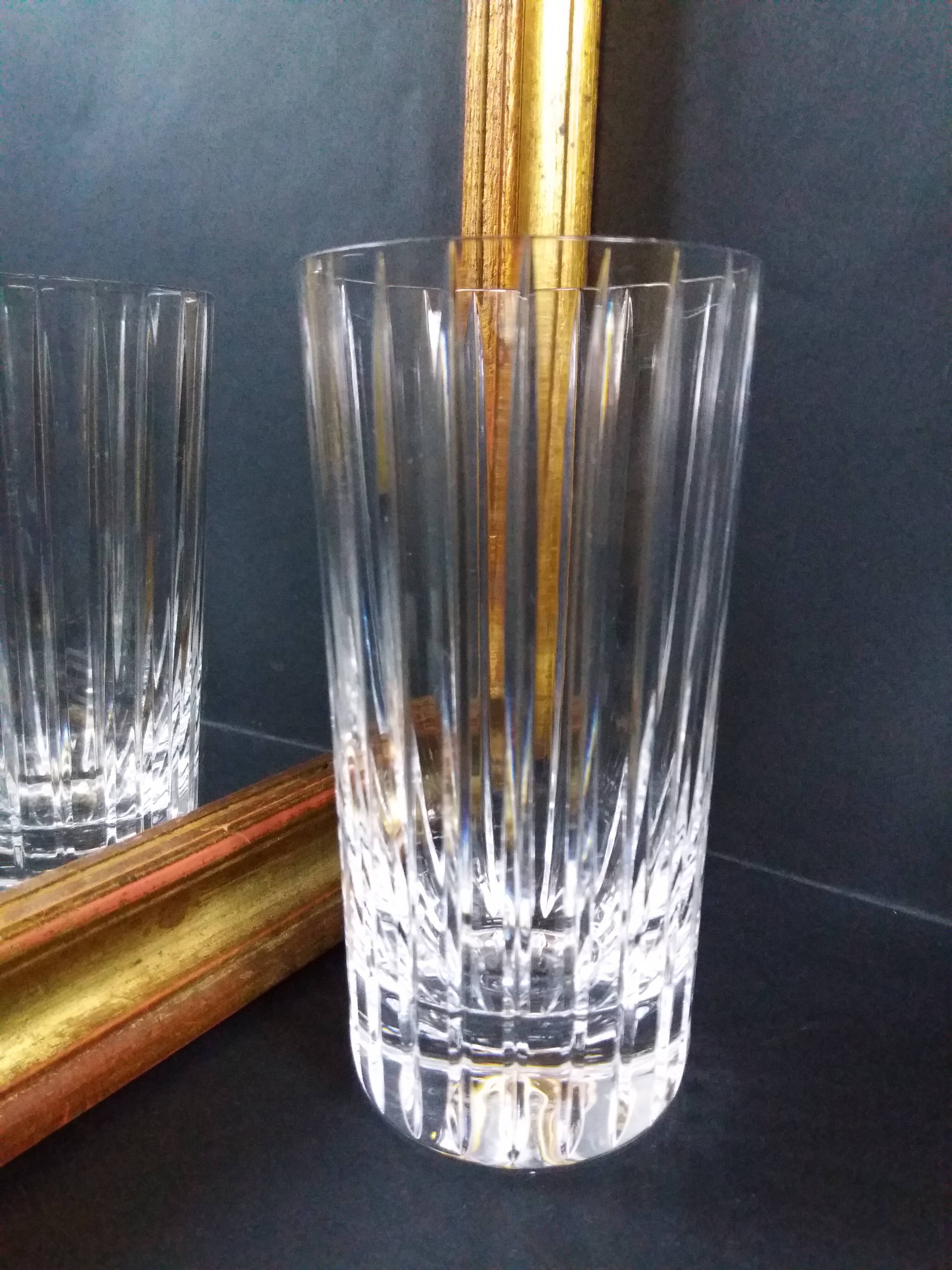 Set 4 verres à orangeade Baccarat
