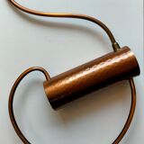 Hammered copper watering can