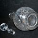 Carafe en cristal taillé Baccarat 1907 modèle 9157