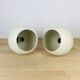 Paire d'appliques spots eyeball orientable, style space age, 70