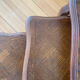 Set of 3 vintage nesting tables in oak – Louis XV / Regency style