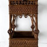 19th century rattan worker
