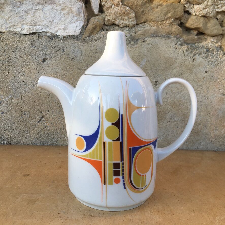 Porcelain coffee service "ANCAP" made in Italy