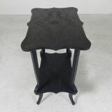 Art Deco table with 2 plateaus, 1930s
