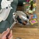Chrome Space Age Lamp