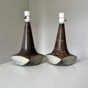 Pair Table lamps  Marianne StarckMichael Andersen, Denmark, 1970s, set of 2