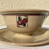 Saucier E.Charbonnier vintage porcelain