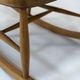 Vintage 1960s minimalist Danish rocking chair rocking chair