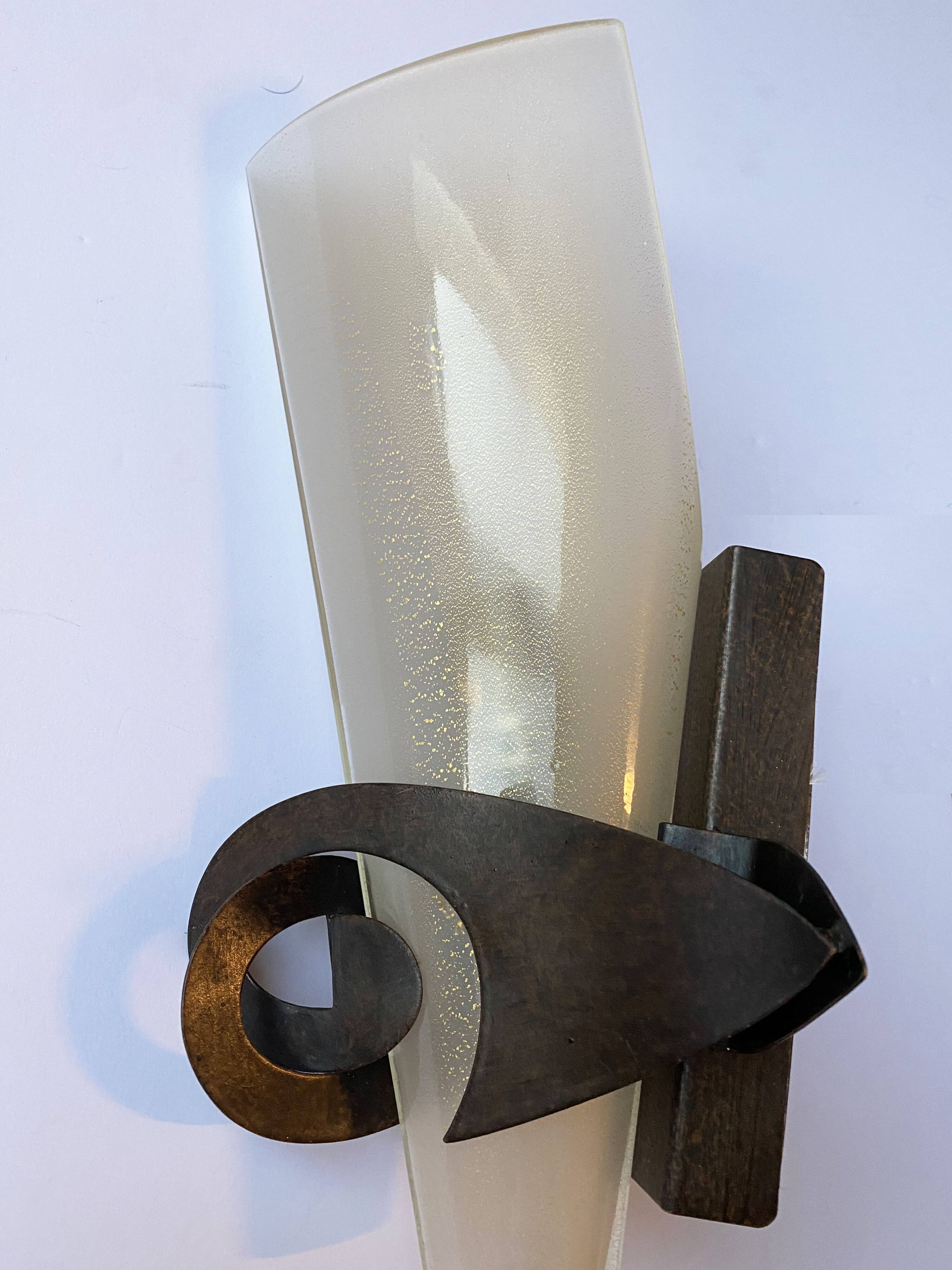 Postmodern applique Phantom by Jean-François Crochet for Terzani Murano.