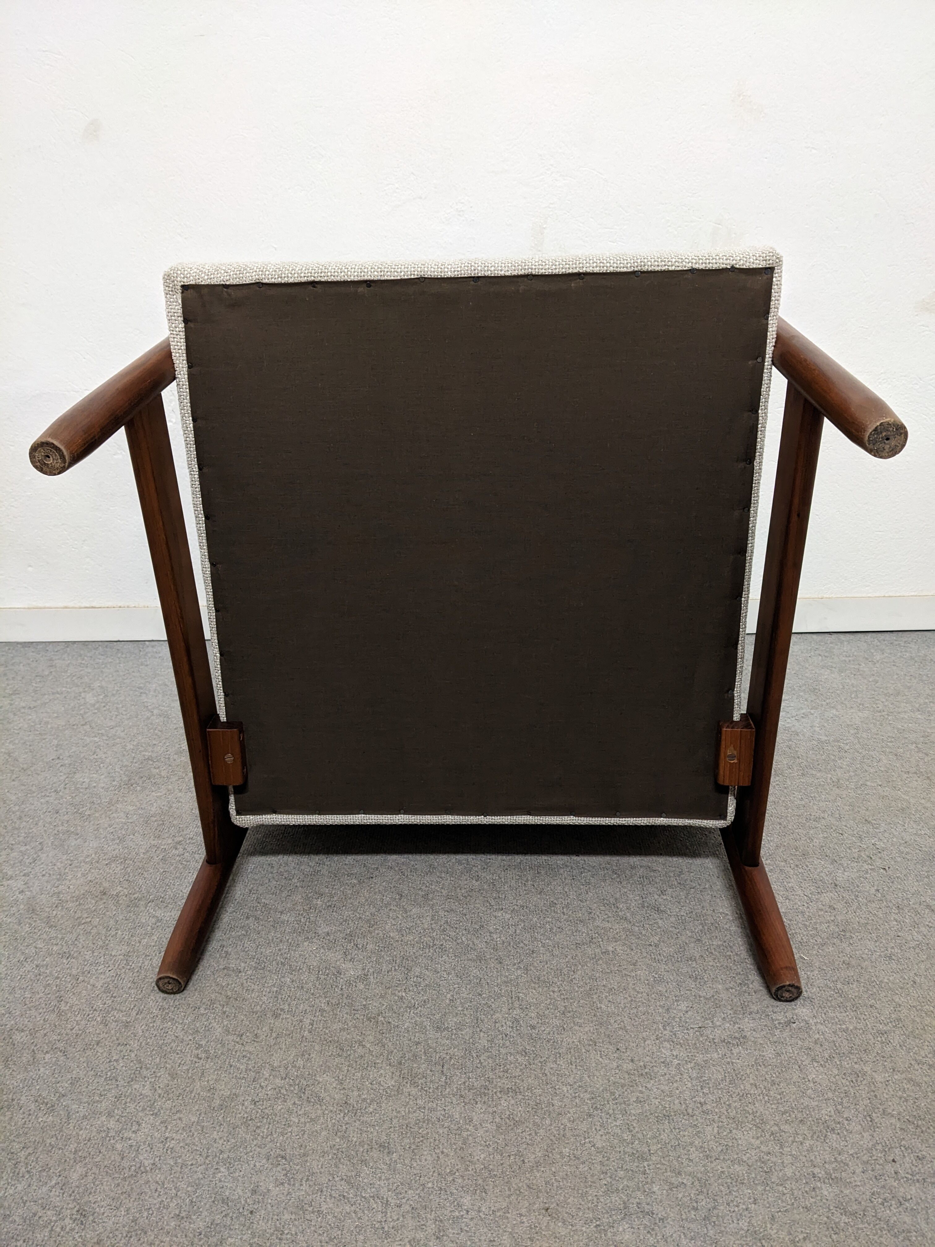 Pair of Danish teak armchairs from the 50s/60s