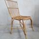 Lot de 4 chaises rotin