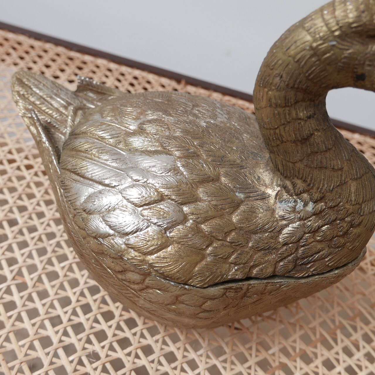 Mauro manetti italian duck ice bucket