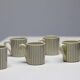 Ensemble de six tasses à expresso George Nelson, mi-siècle moderne