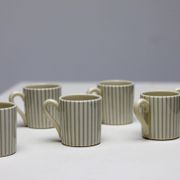 Ensemble de six tasses à expresso George Nelson, mi-siècle moderne