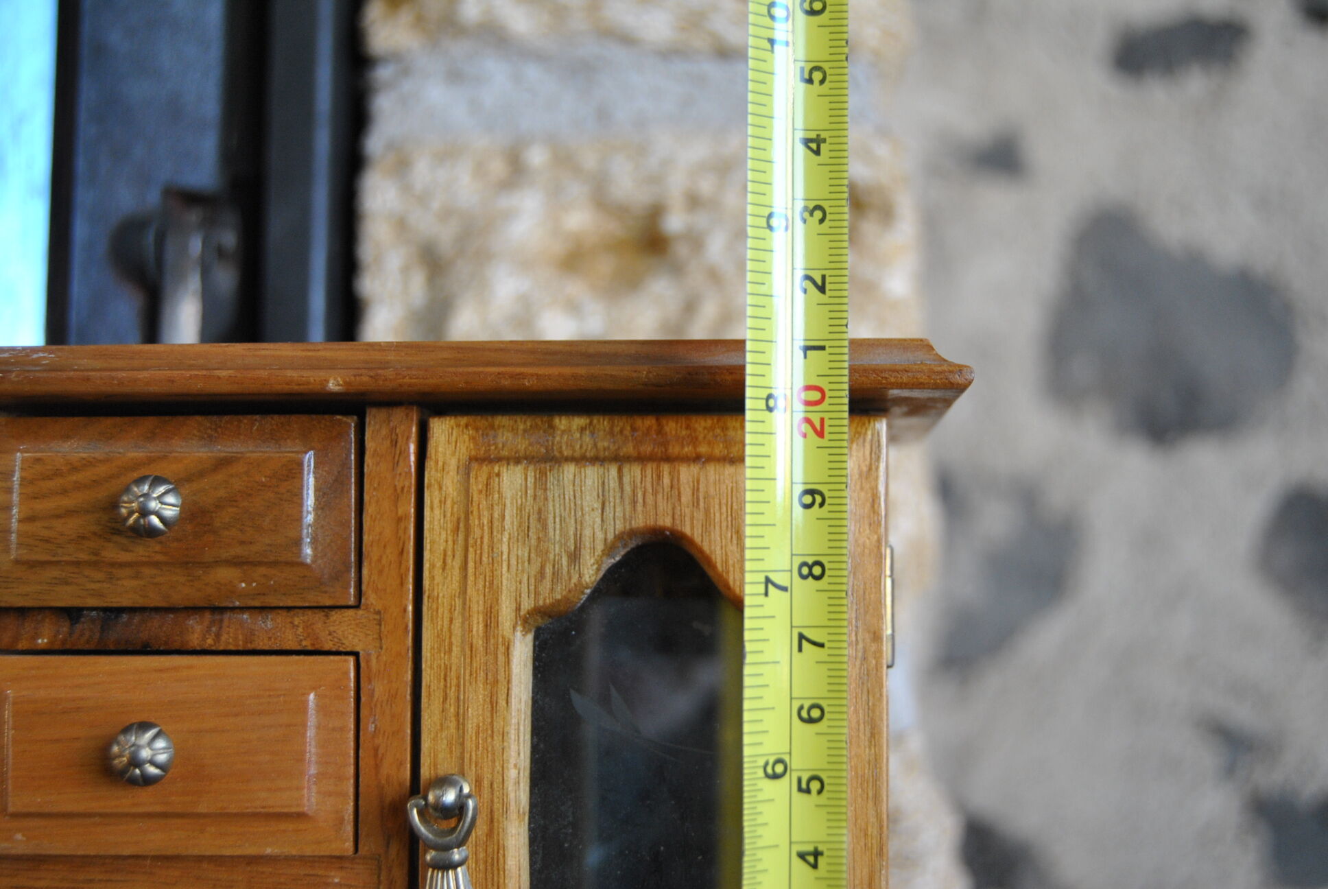 Cabinetmaker's jewelry box 50s/60s