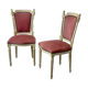 Paire de fauteuils de style Louis XVI